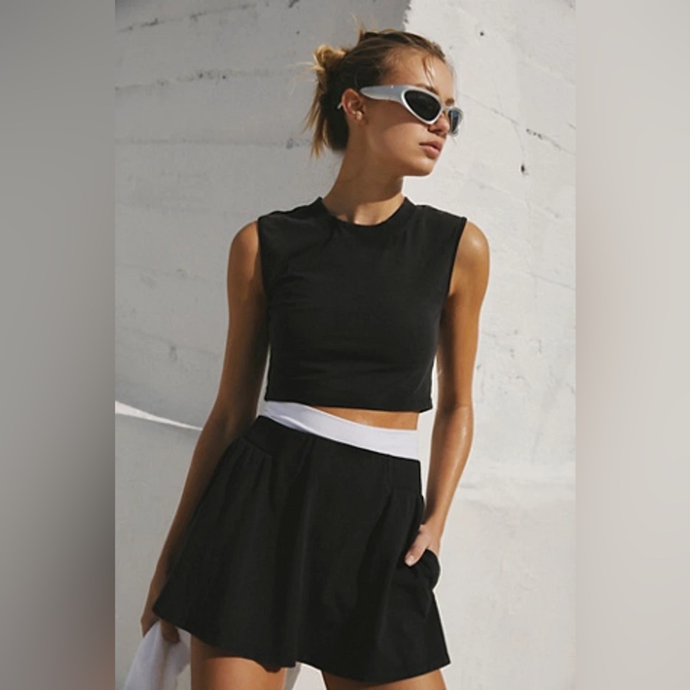Free People Hot Shot Skort Set🖤